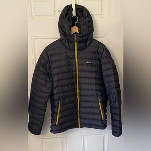 Patagonia Quilted DWR-Coated Recycled Ripstop Down Hooded Jacket
